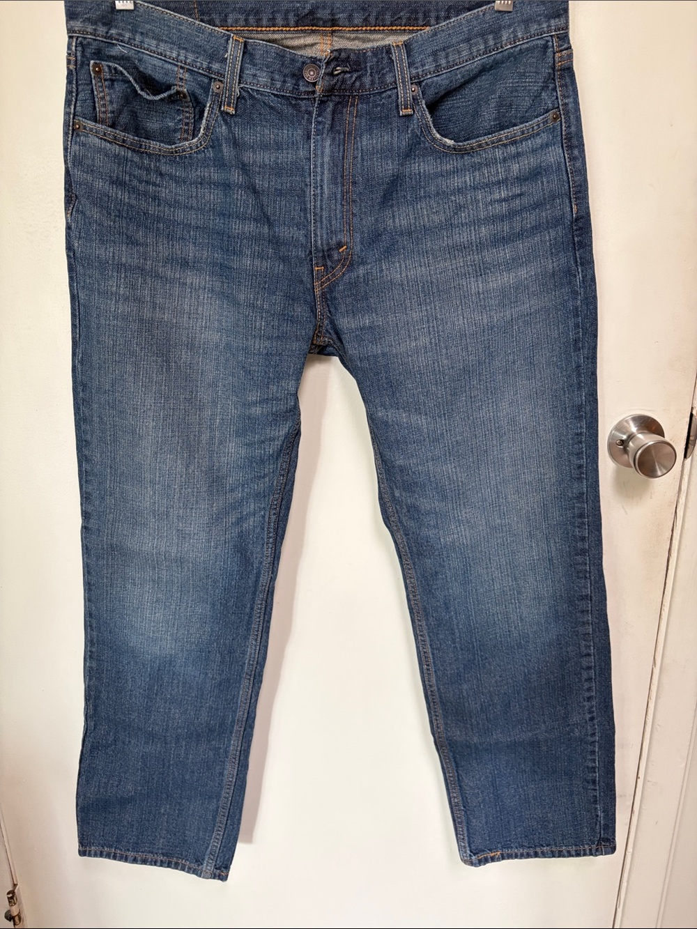 Levi's Slim Straight Men's Blue Denim Jeans